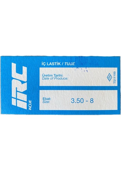 Iç Lastik 3.50-8 (Düz Sibop) (8576)