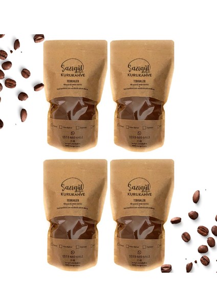 Türk Kahvesi 4 Paket 100 gr