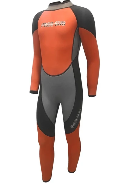 3mm Çocuk Sörf Scuba Tüplü Dalış Elbisesi Wetsuit Red