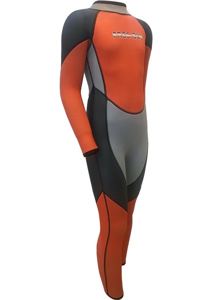 3mm Çocuk Sörf Scuba Tüplü Dalış Elbisesi Wetsuit Red