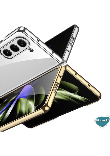 Samsung Galaxy Z Fold 5 Kılıf Shell Platinum Yeşil