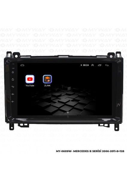 Mercedes W245 Android 12 Multimedya Carplay 4gb RAM+64GB HDD Navigasyon Ekran indirimleri