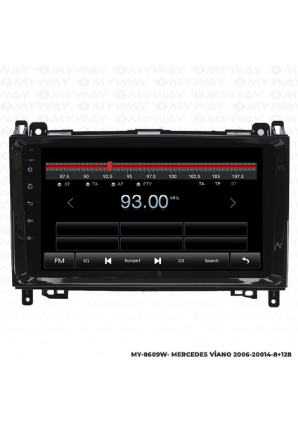 Mercedes Viano Android 12 Multimedya Carplay 4gb RAM+64GB HDD 2006-2014 Navigasyon Ekran fırsatları
