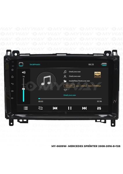 Mercedes Sprinter Android 12 Multimedya Carplay 4gb RAM+64GB HDD 2008-2016 Navigasyon Ekran fiyatları