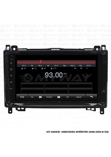 Mercedes Sprinter Android 12 Multimedya Carplay 4gb RAM+64GB HDD 2008-2016 Navigasyon Ekran fırsatları
