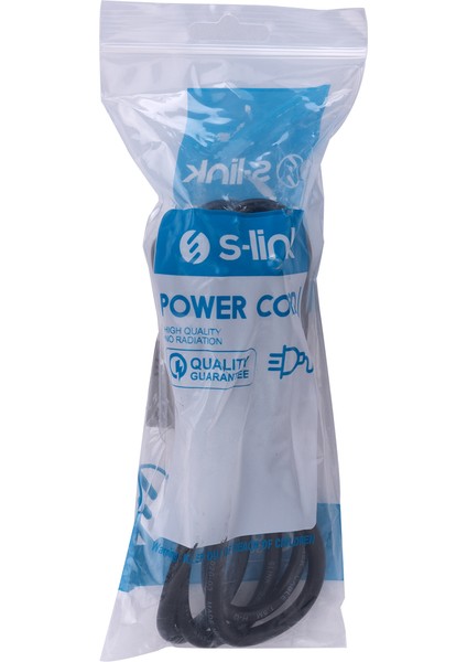 S-Lınk SL-P175 1.5m 0.75MM Lüks Power Kablo