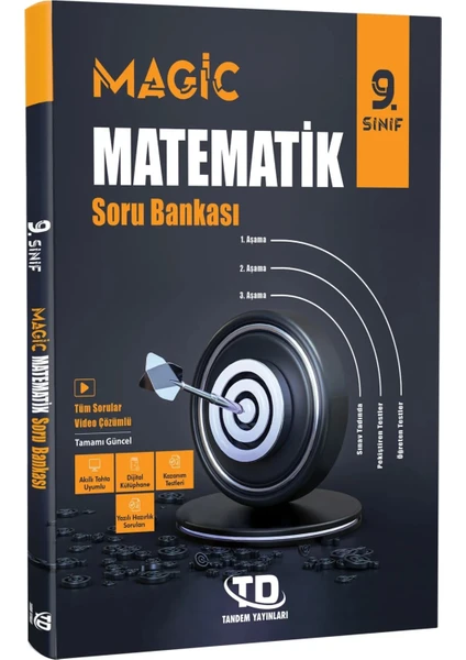 Tandem Yayınları 9. Sınıf Magic Matematik Yeni Nesil Soru Bankası