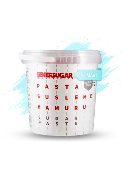 Şeker & Sugar Şeker Hamuru Açık Mavi 1 kg