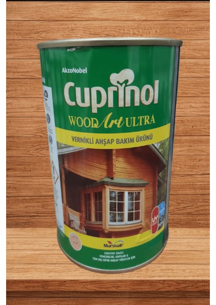 Cuprinol Wood Art Ultra Vernikli Ahşap Koruyucu Şeffaf