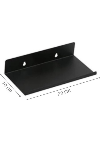 Metal Siyah Duvar Rafı Mutfak Banyo Oda Rafı 20 cm 30 cm 40 cm 3'lü Paket fiyatları