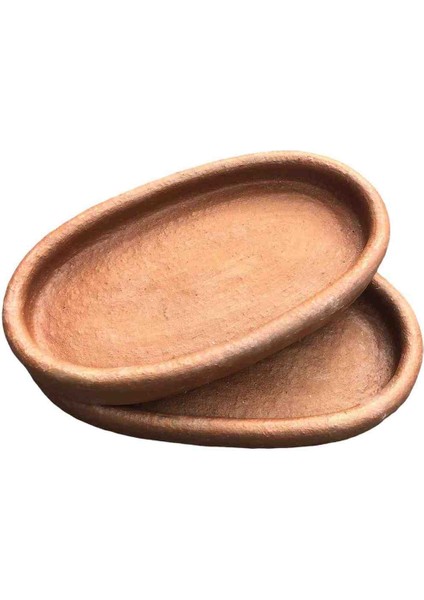 10 Adet 25 cm Toprak Kayık Güveç (Çömlek)