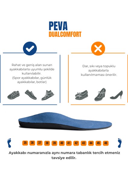 Dualcomfort Tabanlık - Her Adımınızda Farkı Hissedin!