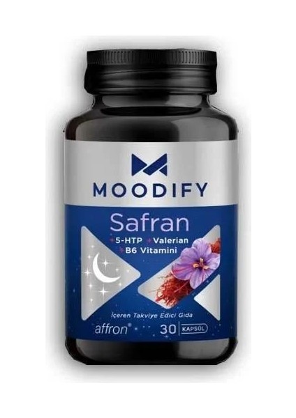 Safran - 5 Htp - Valerin Vitamin B6 30 Kapsül