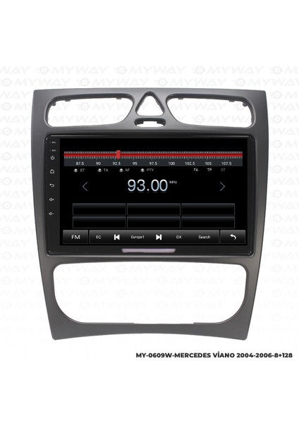 Mercedes Viano Android 12 Multimedya Carplay 4gb RAM+64GB HDD 2004-2006 Navigasyon Ekran fırsatları