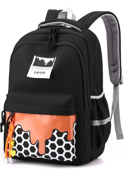 2023 Yeni Ilkokul Öğrencisi Okul Çantası Kadın Dördüncü, Beşinci ve Altıncı Sınıf Ortaokul Öğrencileri Hafif Çok Katmanlı Tüm Maç Sırt Çantası (Yurt Dışından)