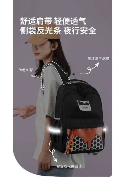 2023 Yeni Ilkokul Öğrencisi Okul Çantası Kadın Dördüncü, Beşinci ve Altıncı Sınıf Ortaokul Öğrencileri Hafif Çok Katmanlı Tüm Maç Sırt Çantası (Yurt Dışından) fırsatları