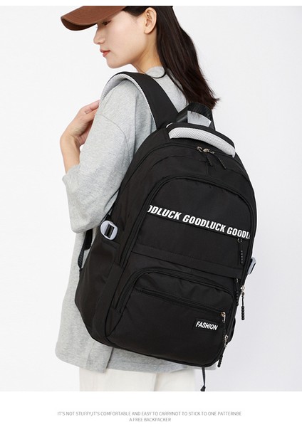 Omuzdan Askili Çanta Kız Öğrenci Ortaokul Lise Öğrencisi Büyük Kapasiteli Güçlü Yetişkin Bilgisayar Çantası Seyahat Çantası Öğrenci Okul Çantası (Yurt Dışından) modelleri