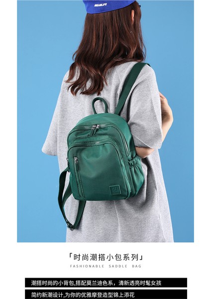 Yeni Sırt Çantası Bayanlar Açık Seyahat Sırt Çantası Suya Dayanıklı Naylon Mini Çanta (Yurt Dışından) fırsatları