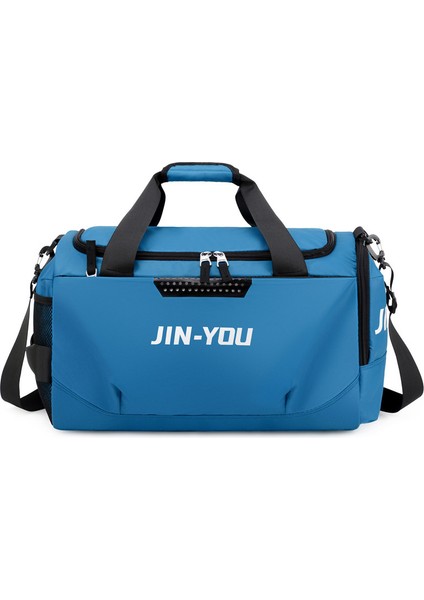 Yeni Hafif Taşınabilir Seyahat Çantası Spor Fitness Yoga Çantası Yüksek Kapasiteli El Bagajı Saklama Çantası (Yurt Dışından)