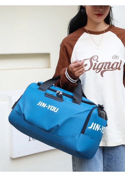 Yeni Hafif Taşınabilir Seyahat Çantası Spor Fitness Yoga Çantası Yüksek Kapasiteli El Bagajı Saklama Çantası (Yurt Dışından) fiyatları