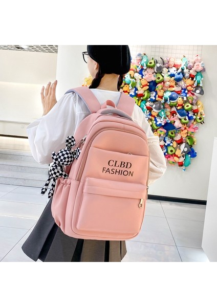 Sırt Çantası 2023 Yeni Sırt Çantası Ortaokul Kampüsü Büyük Kapasiteli Yük Azaltma Ultra Hafif Üç Parçalı Öğrenci Okul Çantası (Yurt Dışından) fiyatları