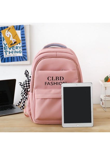 Sırt Çantası 2023 Yeni Sırt Çantası Ortaokul Kampüsü Büyük Kapasiteli Yük Azaltma Ultra Hafif Üç Parçalı Öğrenci Okul Çantası (Yurt Dışından) modelleri