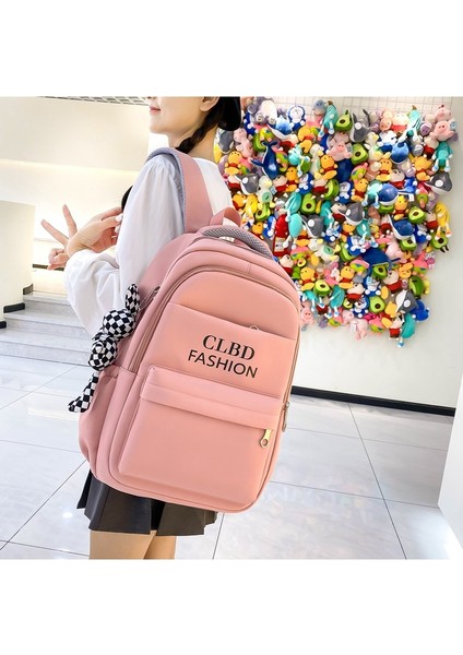 Sırt Çantası 2023 Yeni Sırt Çantası Ortaokul Kampüsü Büyük Kapasiteli Yük Azaltma Ultra Hafif Üç Parçalı Öğrenci Okul Çantası (Yurt Dışından) fırsatları