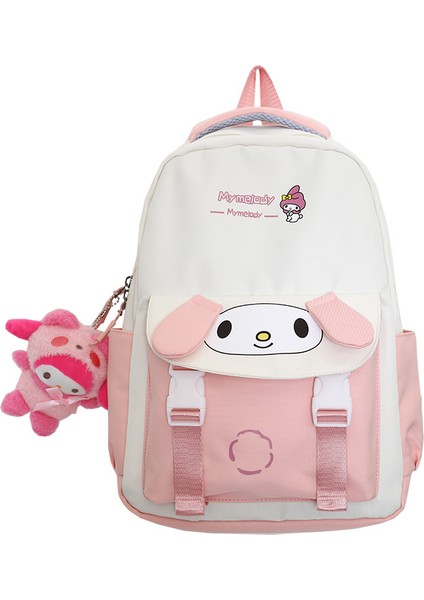 Ortaokul Öğrencileri Okul Çantası 2023 Yeni Açık Eğlence Seyahat Sırt Çantası Kampüs Rüzgar Basit Çift Sırt Çantası (Yurt Dışından)