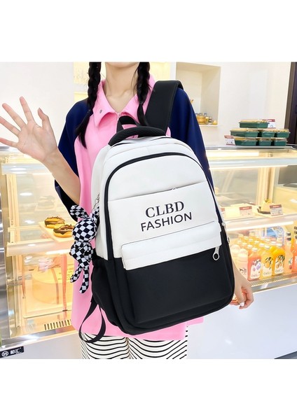 Sırt Çantası 2023 Yeni Sırt Çantası Ortaokul Kampüsü Büyük Kapasiteli Yük Azaltma Ultra Hafif Üç Parçalı Öğrenci Okul Çantası (Yurt Dışından) fiyatları