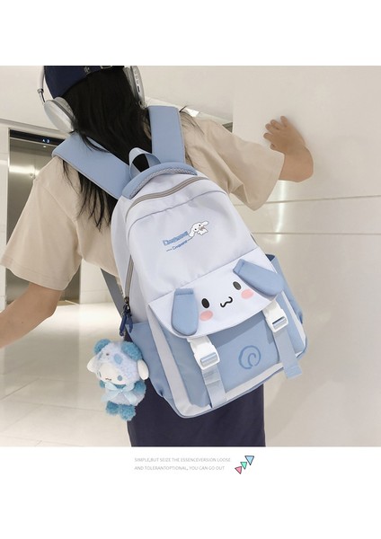 Ortaokul Öğrencileri Okul Çantası 2023 Yeni Açık Eğlence Seyahat Sırt Çantası Kampüs Rüzgar Basit Çift Sırt Çantası (Yurt Dışından) fiyatları