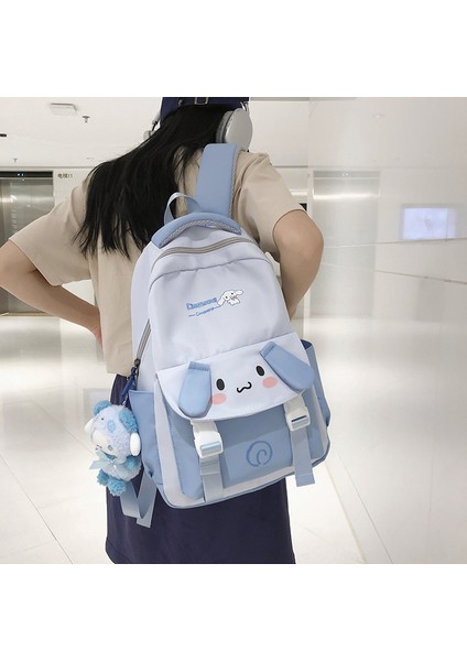 Ortaokul Öğrencileri Okul Çantası 2023 Yeni Açık Eğlence Seyahat Sırt Çantası Kampüs Rüzgar Basit Çift Sırt Çantası (Yurt Dışından) indirimleri