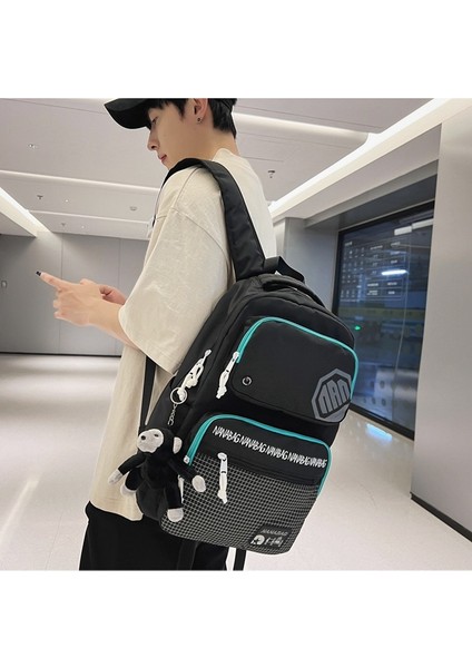 Öğrencilerin Yeni Moda Okul Çantası Ortaokul Öğrencileri Eğlence Seyahat Sırt Çantası Tüm Maç Eğlence Büyük Kapasiteli Sırt Çantası (Yurt Dışından) modelleri