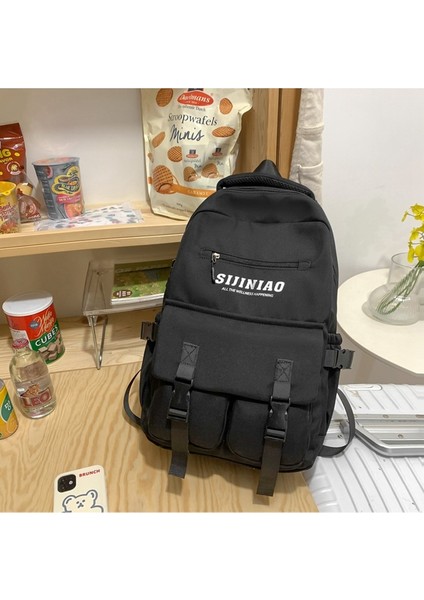 Ortaokul Öğrencileri Için Okul Çantaları 2023 Yeni Kore Versiyonu Modaya Uygun Tüm Maç Sırt Çantası Basit Rahat Büyük Kapasiteli Seyahat Sırt Çantası (Yurt Dışından) fırsatları