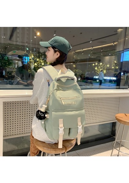 Ortaokul Öğrencileri Için Okul Çantaları 2023 Yeni Kore Versiyonu Modaya Uygun Tüm Maç Sırt Çantası Basit Rahat Büyük Kapasiteli Seyahat Sırt Çantası (Yurt Dışından) indirimleri