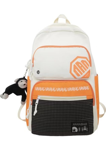 Öğrencilerin Yeni Moda Okul Çantası Ortaokul Öğrencileri Eğlence Seyahat Sırt Çantası Tüm Maç Eğlence Büyük Kapasiteli Sırt Çantası (Yurt Dışından)