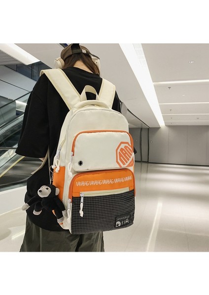 Öğrencilerin Yeni Moda Okul Çantası Ortaokul Öğrencileri Eğlence Seyahat Sırt Çantası Tüm Maç Eğlence Büyük Kapasiteli Sırt Çantası (Yurt Dışından) fiyatları