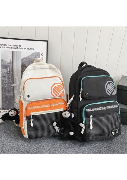 Öğrencilerin Yeni Moda Okul Çantası Ortaokul Öğrencileri Eğlence Seyahat Sırt Çantası Tüm Maç Eğlence Büyük Kapasiteli Sırt Çantası (Yurt Dışından) indirimleri