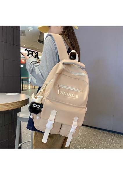 Ortaokul Öğrencileri Için Okul Çantaları 2023 Yeni Kore Versiyonu Modaya Uygun Tüm Maç Sırt Çantası Basit Rahat Büyük Kapasiteli Seyahat Sırt Çantası (Yurt Dışından) fiyatları