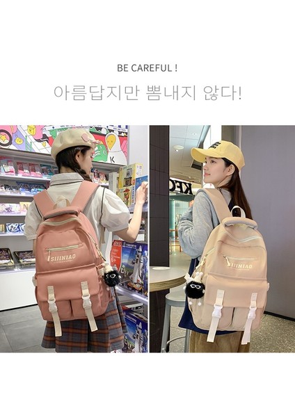Ortaokul Öğrencileri Için Okul Çantaları 2023 Yeni Kore Versiyonu Modaya Uygun Tüm Maç Sırt Çantası Basit Rahat Büyük Kapasiteli Seyahat Sırt Çantası (Yurt Dışından) indirimleri