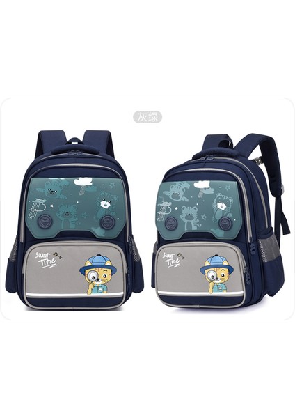 Yeni Okul Çantası Erkek ve Kız Sevimli Karikatür Çocuk Sırt Çantası Kampüs 3-6 Sınıf Hafif Sırt Çantası, 130-160CM Yüksekliğe Uygun (Yurt Dışından) fiyatları