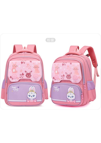 Erkekler ve Kızlar Için Yeni Okul Çantaları Sevimli Karikatür Çocuk Sırt Çantası Kampüs 3-6 Sınıf Hafif Sırt Çantası Önerilen Yükseklik 130-160CM (Yurt Dışından) modelleri