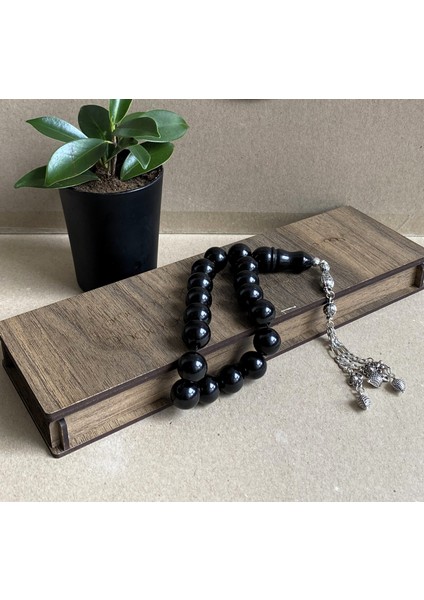 Oltu Doğal Taş Efe Model Tesbih