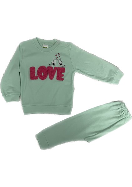 Love Süzene Nakışlı Bebe Takımı