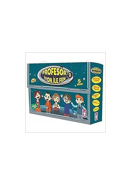 Profesör Iyon ile Fen 2 Set (6,7,8,9,10) 5 Kitap 9786050822427 - Birsen Ekim Özen