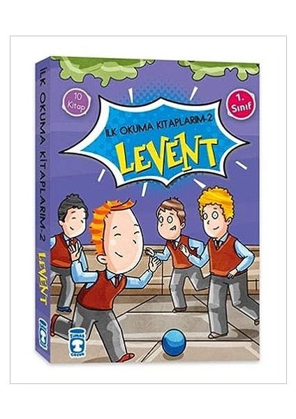 1. Sınıf Ilk Okuma Kitaplarım Levent Set 2 10 Kitap 9786050838541 - Mustafa Orakçı