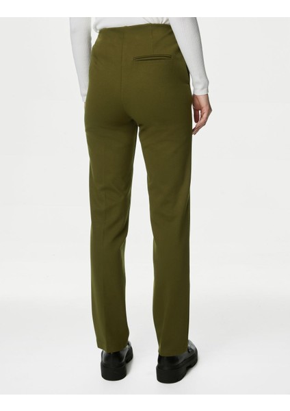 Marks & Spencer Straight Leg Örme Pantolon