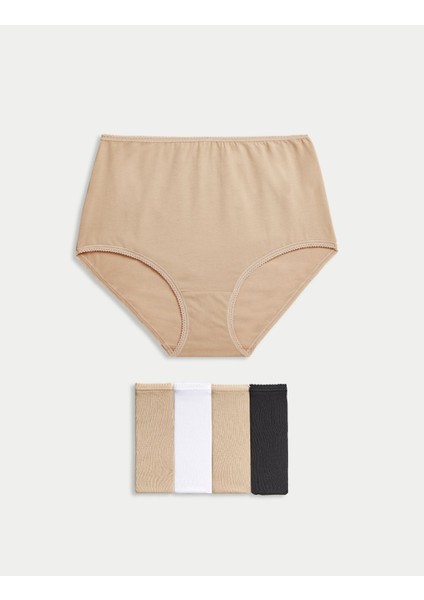 5'li Cotton Lycra® Full Brief Külot Seti