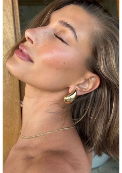 Gold Botte Damla Küpe fırsatları