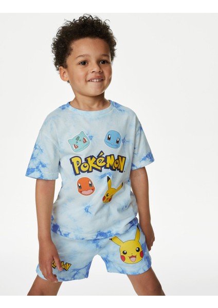 Marks & Spencer Saf Pamuklu Pokémon™ T-Shirt