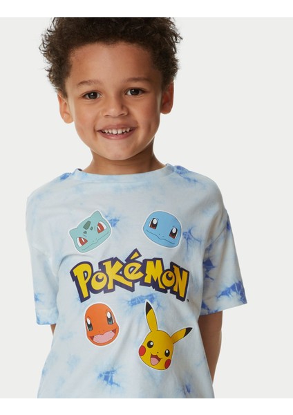 Marks & Spencer Saf Pamuklu Pokémon™ T-Shirt